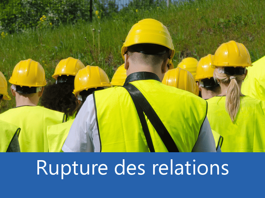 Rupture des relation chantier 81, problèmes dialogue entreprise bâtiment Tarn, solution rupture des relation sur chantier Albi, expert problème chantier Castres,